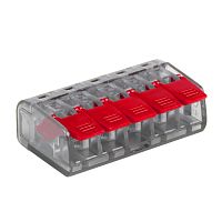Клеммы EKF PROxima СМК 221-415 5 отверстия 0.2-4.0 мм  (plc-smk-221-415) картинка 